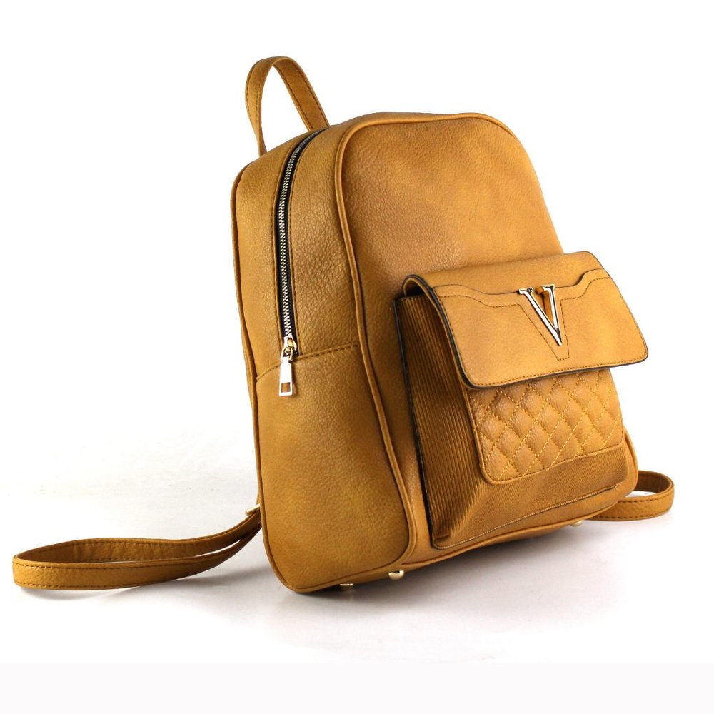 Brand New Fashion Backpack with Front Flip Pocket